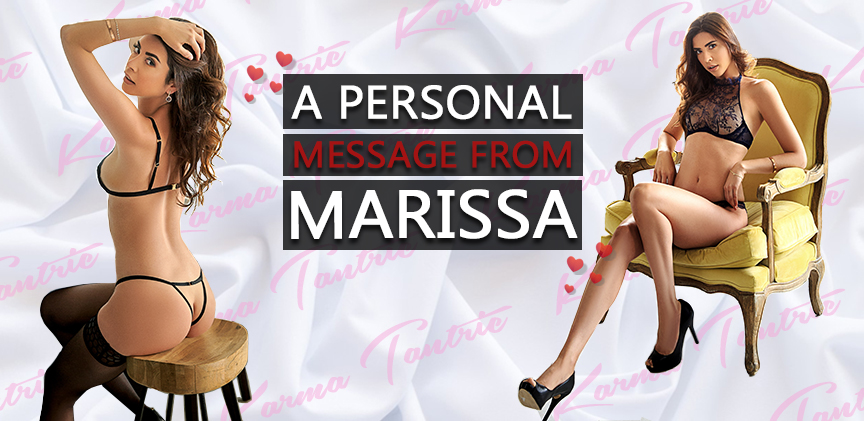 A Personal Message From Karma Girl Marissa (& selfies)